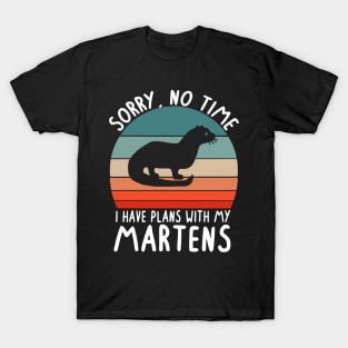 Plans with marten design friends wild animal lovers T-Shirt